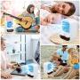 Zeriyu Portable Air Conditioner, Rechargeable Evaporative Air Conditioner Fan with 3 Speeds and 3 modes humidification function, Cordless Personal Air Cooler with night light for Home
