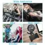 Ventilateur Portable Mini pour Poussette, 2600mAh, Ventilateur Personnel Portable, Ventilateur Miniature pour Siège Auto de Poussette avec Trépied Flexible Fixable sur Poussette, USB ou Alimenté par Batterie, Ventilateur Réglable à 3 Vitesse
