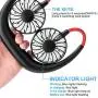 Neck Fan Personal Portable Fan USB Fan Mini Rechargeable Small Fan Neckband Fan Hands Free Wearable Sport Fan Neck Fan Personal Portable Fan USB Fan Mini Rechargeable Small Fan Neckband Fan Hands Free Wearable Sport Fan