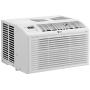 LG 6,000 BTU 115V Window Air Conditioner with Remote Control, White