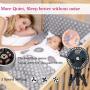 Mini Baby Stroller Fan, Handheld Personal Portable Fan with Flexible Tripod for Stroller Student Bed Desk Bike Crib Car Rides, USB or Battery Powered, Safe Quiet and Long Lasting Charge (Black)