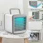 CHEGIF Portable Air Conditioner,Evaporative Mini Air Cooler Fan with 7 Colors Light,Low Noise Desktop Mini Cooling Fans for Home,Office,Outdoors CHEGIF Portable Air Conditioner,Evaporative Mini Air Cooler Fan with 7 Colors Light,Low Noise Desktop Mini Cooling Fans for Home,Office,Outdoors
