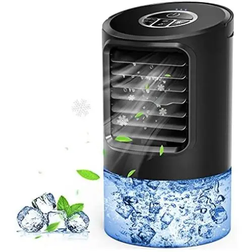 Climatiseur Portable MZTDYTL, Mini Refroidisseur Personnel avec Ventilateur Bruyant, 3 Vitesse, 7 Couleurs, Unité de Climatisation Portable avec Humidificateur et Fonction Misteuse avec Poignée pour Maison, Bureau, Chambre d'Étude. Climatiseur Portable MZTDYTL, Mini Refroidisseur Personnel avec Ventilateur Bruyant, 3 Vitesse, 7 Couleurs, Unité de Climatisation Portable avec Humidificateur et Fonction Misteuse avec Poignée pour Maison, Bureau, Chambre d'Étude.