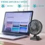 OPOLAR New Mini USB Powered Desk Fan with 3 Speeds, Strong Airflow but Whisper Quiet, 40° Adjustment, Portable Personal Fan for Desktop Office Table, Small but Mighty-White OPOLAR New Mini USB Powered Desk Fan with 3 Speeds, Strong Airflow but Whisper Quiet, 40° Adjustment, Portable Personal Fan for Desktop Office Table, Small but Mighty-White
