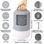 Newday Portable Air Conditioner Fan, Mini Air Conditioner with 7 Colors LED Lights, 3 Speeds, Touch Screen Switch, Super Quiet for Room/Office/Dorm/Bedroom Newday Portable Air Conditioner Fan, Mini Air Conditioner with 7 Colors LED Lights, 3 Speeds, Touch Screen Switch, Super Quiet for Room/Office/Dorm/Bedroom