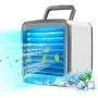 Climatiseur Portable Personnalisé, Ventilateur Miniature Évaporatif Silencieux pour Bureau, USB Rechargeable, Petit Ventilateur de Bureau, Lumière LED 7 Couleurs, Rafraîchisseur pour Maison Chambre, Humidificateur Climatiseur Portable Personnalisé, Ventilateur Miniature Évaporatif Silencieux pour Bureau, USB Rechargeable, Petit Ventilateur de Bureau, Lumière LED 7 Couleurs, Rafraîchisseur pour Maison Chambre, Humidificateur