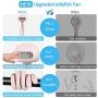 TAECCL Stroller Fan Portable Bladeless Fan Mini Handheld Fan with Flexible Tripod Clip on Stroller Fan 3 Speeds Rechargeable Battery Operated Fan for Stroller ,Car Seat,Crib,Bike and Desktop (Pink)