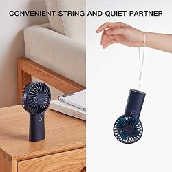 Personal Battery Operated Handheld Fan with 3 Speeds, Portable Small Power Mini Fan with Aromatic Feature, 4000 mAh USB Powered Fan,5-20 Hrs Runtime, Rechargeable Desk Fan for Eyelash, Hot Flashes