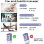 Personal Air Cooler, Portable Air Conditioner Fan, Small Space Evaporative Air Cooler with Timing, 3 Speeds Quiet Humidifier Misting Fan, Desktop Cooling Fan for Room, Home, Office, Dorm