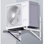 KJArrow Air Conditioner Outdoor Wall Mounting Bracket Rust Free Stainless Steel Support 9000-36000BTU Condenser Ductless Mini Split Air Conditioner Heat Pump System