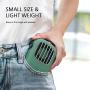 Portable Mini Fan Havit Rechargeable Handheld Fan USB Small Personal Battery Operated Neck Fans Hand-free for Women Kids Girls Man Teens Desk Outdoor Travel Office Household (2, Green)