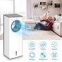 Evaporative Air Cooler-3-in-1 Portable Air Cooling Fan, Instant Cool & Humidify with 3 Speeds, No Noise Tower Fan, No Dust, 3 Modes, 8H Timer, Bladeless Fan for Large Room Office