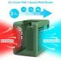 Climatiseur Portable Personnel, 2000 mAh, Sans Fil, Mini Ventilateur avec 3 Vitesse, Rechargeable, Ventilateur Portable avec Lampe de Nuit 7 Couleurs pour Bureau, Salle d'étude, Pièce Climatiseur Portable Personnel, 2000 mAh, Sans Fil, Mini Ventilateur avec 3 Vitesse, Rechargeable, Ventilateur Portable avec Lampe de Nuit 7 Couleurs pour Bureau, Salle d'étude, Pièce