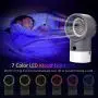 Portable Air Conditioner Fan, Zttopo Personal Mini Evaporative Air Cooler with 7 Colors Night Light, 3 Speeds, Super Quiet Desk Fan Mini Air Cooler for Small Room Bedroom Home Office Portable Air Conditioner Fan, Zttopo Personal Mini Evaporative Air Cooler with 7 Colors Night Light, 3 Speeds, Super Quiet Desk Fan Mini Air Cooler for Small Room Bedroom Home Office