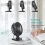 OPOLAR New Mini USB Powered Desk Fan with 3 Speeds, Strong Airflow but Whisper Quiet, 40° Adjustment, Portable Personal Fan for Desktop Office Table, Small but Mighty-White OPOLAR New Mini USB Powered Desk Fan with 3 Speeds, Strong Airflow but Whisper Quiet, 40° Adjustment, Portable Personal Fan for Desktop Office Table, Small but Mighty-White