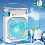 Portable Air Conditioner Fan,Personal Air Cooler Mini Quiet Evaporative with AC adapter, Humidifier Misting Fan, 1/2/3 H Timer, 3 Speeds,60°Adjustment for Office, Home, Room,Dorm,Outdoor- White Portable Air Conditioner Fan,Personal Air Cooler Mini Quiet Evaporative with AC adapter, Humidifier Misting Fan, 1/2/3 H Timer, 3 Speeds,60°Adjustment for Office, Home, Room,Dorm,Outdoor- White