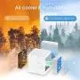 Tesoky Portable Air Conditioner, Personal Air Cooler for Room, Mini Air Conditioner Fan Evaporative Air Cooler, Fan, Air Conditioner, Purifier, Night Light 4-in-1,for Home, Office and Room