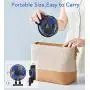 JZCreater USB Desk Fan, 3 Speeds Desktop Table Cooling Fan in Single Button , Head Rotation Strong Wind, Quiet Mini USB Personal Fan for Home Desktop Office Table,Black JZCreater USB Desk Fan, 3 Speeds Desktop Table Cooling Fan in Single Button , Head Rotation Strong Wind, Quiet Mini USB Personal Fan for Home Desktop Office Table,Black