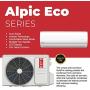 OLMO Alpic Ductless Mini Split Air Conditioner 12,000 BTU 115v/60hz 16 SEER with 16 installation kit''