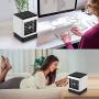 Portable Air Conditioner, Personal Air Cooler Misting Fan with 3-Speeds, Evaporative Mini Air Conditioner Fan with Humidifier Air Purifier, Quiet Table Fan for small Room Bedroom Office Home