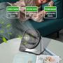 iLaif USB Small Desk Fan 6 Inch Portable Fan 3 Speed Strong Airflow Quiet Operation 360° Rotate Mini Personal Small Table Fan for Bedroom, Home, Office