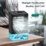 Climatiseur Personnel Amélioré 2021, Ventilateur de Bureau Portable, Mini Climatiseur avec Télécommande, Petit Climatiseur Rafraîchissant avec Misteur et Lumières RGB, Mini Climatiseur Noir Climatiseur Personnel Amélioré 2021, Ventilateur de Bureau Portable, Mini Climatiseur avec Télécommande, Petit Climatiseur Rafraîchissant avec Misteur et Lumières RGB, Mini Climatiseur Noir