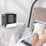 Tragbarer Luftkühler, Persönlicher Misting-Fan mit 3-Stufen, Mini USB Tragbarer Luftkühler-Fan, Leiser Mini-Fan