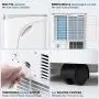 LUKO Portable Air Conditioner AC Unit - 10000 BTU,Cooler, Dehumidifier, Fan, Exhaust Hose, Window Seal, Wheels, Remote -Indoor Room Conditioning System LUKO Portable Air Conditioner AC Unit - 10000 BTU,Cooler, Dehumidifier, Fan, Exhaust Hose, Window Seal, Wheels, Remote -Indoor Room Conditioning System