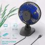OPOLAR USB Desk Fan, Small but Mighty, Quiet Portable Fan for Desktop Office Table, 40° Adjustment for Better Cooling, 3 Speeds, 4.9 ft Cord