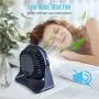 BESKAR 10000mAh Rechargeable Battery Operated Small Table Fan, 6-Inch Personal Quiet Fan with 36Hrs Long Working Time, 3 Speeds & Strong Airflow, Mini USB Desk Fan for Office Bedroom Home BESKAR 10000mAh Rechargeable Battery Operated Small Table Fan, 6-Inch Personal Quiet Fan with 36Hrs Long Working Time, 3 Speeds & Strong Airflow, Mini USB Desk Fan for Office Bedroom Home