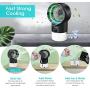 Portable Air Conditioner, Personal Space Evaporative Air Conditioner Fan with 3 Speeds 7 Colors, Personal Air Cooler for Home, Office and Room