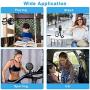 Zuvas Stroller Fan Mini Portable Fan Battery Operated Personal Fan, 360° Rotatable Baby Clip on Fan Stepless Speed Desk Fan with Flexible Tripod, USB Handheld Fan for Crib Treadmill Bike Tent Camping