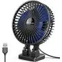 JZCreater USB Desk Fan, 3 Speeds Desktop Table Cooling Fan in Single Button , Head Rotation Strong Wind, Quiet Mini USB Personal Fan for Home Desktop Office Table,Black JZCreater USB Desk Fan, 3 Speeds Desktop Table Cooling Fan in Single Button , Head Rotation Strong Wind, Quiet Mini USB Personal Fan for Home Desktop Office Table,Black