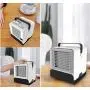 Luftkühler, Verdunstungskühler & Tragbarer Luftkühler/Luftklimaanlage mit Luftbefeuchter Mini-Ionisator USB-Kühler, Schreibtischkühlung, stark, geringes Geräusch, Nachtlicht Design Neu