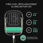 Portable Mini Fan Havit Rechargeable Handheld Fan USB Small Personal Battery Operated Neck Fans Hand-free for Women Kids Girls Man Teens Desk Outdoor Travel Office Household (2, Green)
