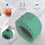 Portable Air Conditioner Fan, Small Desktop Air Cooler Fan, USB Powered Portable Personal Air Cooler , 3 speed with night light ,suitable for Home Office Bedroom (GREEN)