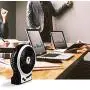 LETTON Portable Mini USB Fan Rechargeable Battery with 3 Speed LED Light for Home-Black LETTON Portable Mini USB Fan Rechargeable Battery with 3 Speed LED Light for Home-Black