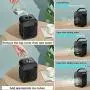 MOVTIP Portable Air Conditioner Fan, Mini Evaporative Cooler, Personal Space Air Cooler Quiet Desk Fan Humidifier Misting Fan for Small Room Bedroom Home Office, Black MOVTIP Portable Air Conditioner Fan, Mini Evaporative Cooler, Personal Space Air Cooler Quiet Desk Fan Humidifier Misting Fan for Small Room Bedroom Home Office, Black