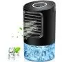 Portable Air Conditioner Fan, 2021NEW Personal Air Conditioner with 7 Colors Light, Quiet Mini Air Conditioner Portable, 3 Speeds Desk Air Conditioner, Personal Mini AC Unit, Misting Personal AC Portable Air Conditioner Fan, 2021NEW Personal Air Conditioner with 7 Colors Light, Quiet Mini Air Conditioner Portable, 3 Speeds Desk Air Conditioner, Personal Mini AC Unit, Misting Personal AC