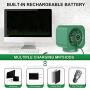 Portable Air Conditioner Fan, Water-Cooled Air Conditioner Mini Desk Fan, 3 Speeds Modes Humidifier Misting Cooling Fan for Personal Space Home, Office, Bedroom, Kitchen, Dorm, Car, Camping Tent