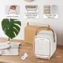 Portable Air Conditioner Fan, Rechargeable Personal Air Cooler with Handle, Cordless Evaporative Cooler, 3 Wind Speeds Mini Air Conditioner, USB Desk Fan Perfect for Home Office Small Room