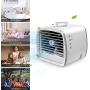 Climatiseur Portable Nafiki, Mini Climatiseur Personnel, Ventilateur avec Refroidisseur Evaporatif Rechargeable 4 En 1, Ventilateur Bruyant avec 3 Vitesse et 7 Couleurs pour Petite Pièce Bureau Extérieur Climatiseur Portable Nafiki, Mini Climatiseur Personnel, Ventilateur avec Refroidisseur Evaporatif Rechargeable 4 En 1, Ventilateur Bruyant avec 3 Vitesse et 7 Couleurs pour Petite Pièce Bureau Extérieur