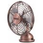 HOLMES Heritage 4-Inch Mini USB Desk Fan, Brushed Copper