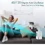 Climatiseur Portable, Oscillation Automatique 120° Mini Rafraîchisseur Personnel avec 3 Vitesse de Vent, Réservoir d'Eau de 700ML, Alimenté par Batterie 5000mAh, Rafraîchisseur Evaporatif Parfait pour la Maison le Bureau l'Extérieur Climatiseur Portable, Oscillation Automatique 120° Mini Rafraîchisseur Personnel avec 3 Vitesse de Vent, Réservoir d'Eau de 700ML, Alimenté par Batterie 5000mAh, Rafraîchisseur Evaporatif Parfait pour la Maison le Bureau l'Extérieur