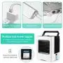 Refroidisseur Portable USB, Mini Ventilateur avec 3 Vitesses, Ventilateur de Bureau avec Poignée pour Petite Pièce/Bureau/Dormitoir/Chambre. Refroidisseur Portable USB, Mini Ventilateur avec 3 Vitesses, Ventilateur de Bureau avec Poignée pour Petite Pièce/Bureau/Dormitoir/Chambre.