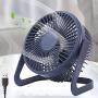 EigPluy USB Schreibtischventilator, 5 Zoll Tragbarer USB-Ventilator, Kleiner Schreibtischventilator, Persönlicher Schreibtischlüfter, Leiser USB-Ventilator für Büro/Heim/Camping
