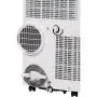 Honeywell Smart WiFi Tragbarer Luftkühler & Luftentfeuchter mit Alexa Sprachsteuerung, Kühlt Räume bis 450 qm, Enthält Tropfschale & Isolierband, HF0CESVWK6