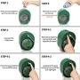 Mini Cooling Personal Fan Powered by USB (GREEN),Portable Air Conditioner Cooler Humidifier Misty Fan for Home Office Dorm and Make-up Speed Dryer