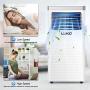 LUKO Portable Air Conditioner AC Unit - 10000 BTU,Cooler, Dehumidifier, Fan, Exhaust Hose, Window Seal, Wheels, Remote -Indoor Room Conditioning System