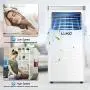 LUKO Portable Air Conditioner AC Unit - 10000 BTU,Cooler, Dehumidifier, Fan, Exhaust Hose, Window Seal, Wheels, Remote -Indoor Room Conditioning System LUKO Portable Air Conditioner AC Unit - 10000 BTU,Cooler, Dehumidifier, Fan, Exhaust Hose, Window Seal, Wheels, Remote -Indoor Room Conditioning System